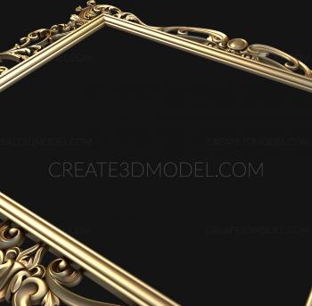 Mirrors and frames (RM_0835) 3D model for CNC machine