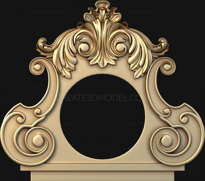 Mirrors and frames (RM_0854) 3D model for CNC machine