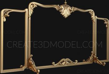 Mirrors and frames (RM_0862) 3D model for CNC machine
