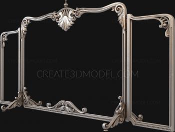 Mirrors and frames (RM_0862) 3D model for CNC machine