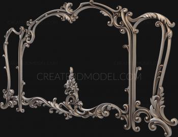 Mirrors and frames (RM_0863) 3D model for CNC machine