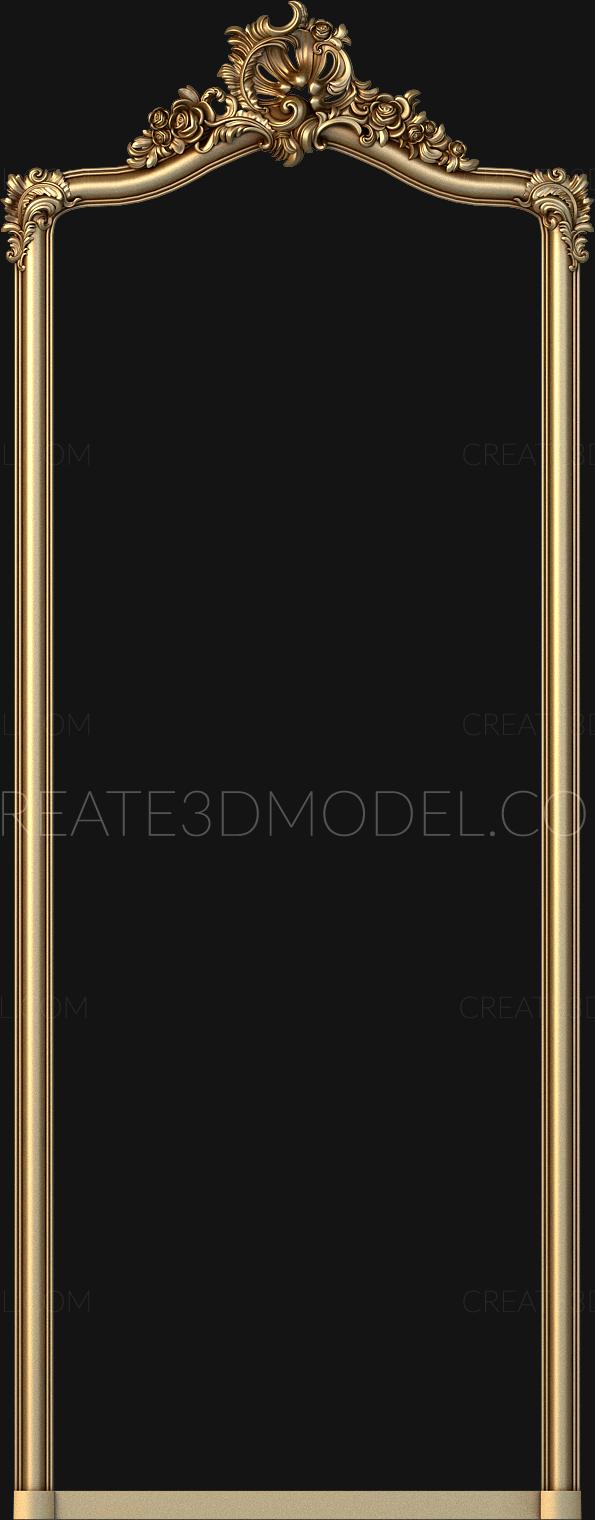 Mirrors and frames (RM_0883) 3D model for CNC machine