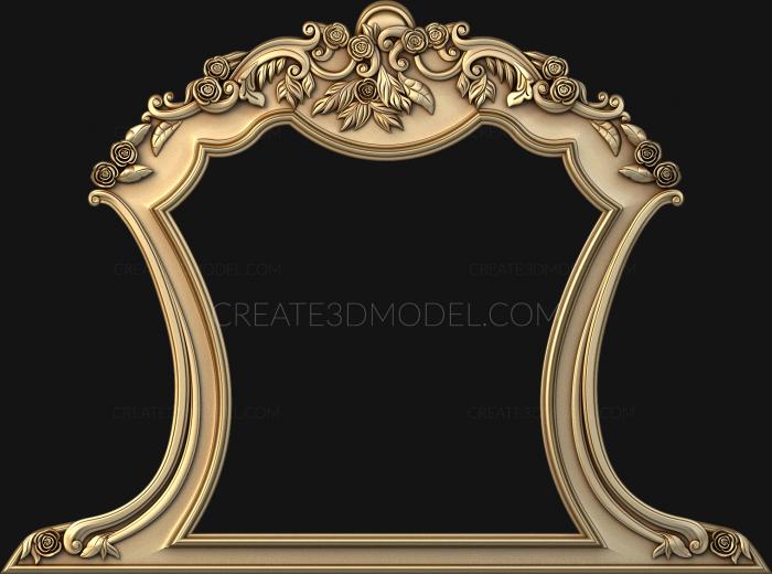 Mirrors and frames (RM_0890) 3D model for CNC machine