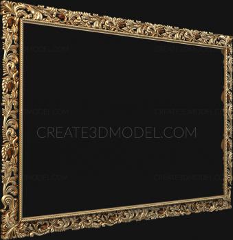 TV frame (RTV_0004) 3D model for CNC machine