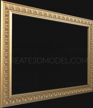 Baguette frame (RMB_0025-2) 3D model for CNC machine