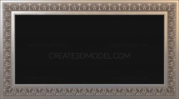 Baguette frame (RMB_0025) 3D model for CNC machine