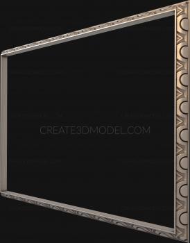 Baguette frame (RMB_0050-1) 3D model for CNC machine