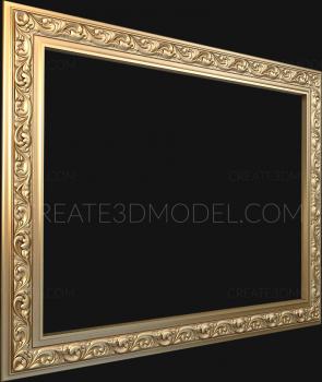 Baguette frame (RMB_0060-4) 3D model for CNC machine