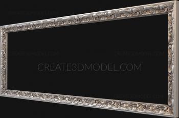 Baguette frame (RMB_0060-5) 3D model for CNC machine