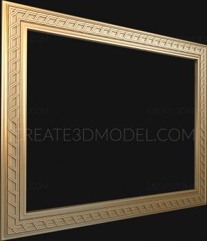 Baguette frame (RMB_0065-1) 3D model for CNC machine