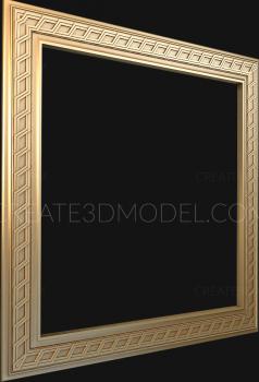 Baguette frame (RMB_0065) 3D model for CNC machine