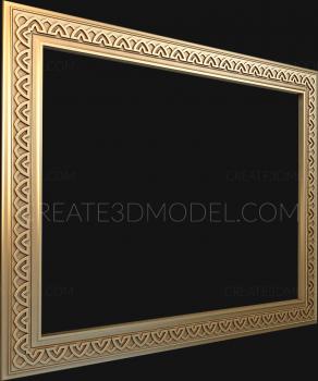 Baguette frame (RMB_0067-1) 3D model for CNC machine