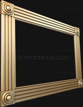 Baguette frame (RMB_0126) 3D model for CNC machine
