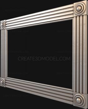 Baguette frame (RMB_0126) 3D model for CNC machine