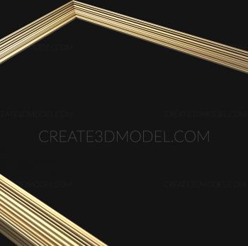 Baguette frame (RMB_0206) 3D model for CNC machine