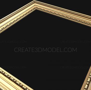 Baguette frame (RMB_0216) 3D model for CNC machine