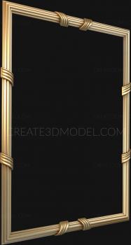 Baguette frame (RMB_0217-9) 3D model for CNC machine
