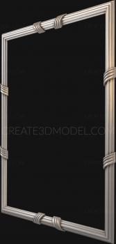 Baguette frame (RMB_0217-9) 3D model for CNC machine