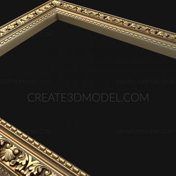 Baguette frame (RMB_0232) 3D model for CNC machine