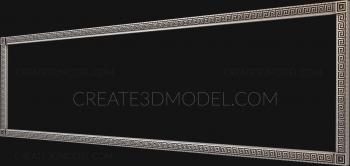 Baguette frame (RMB_0239-1) 3D model for CNC machine