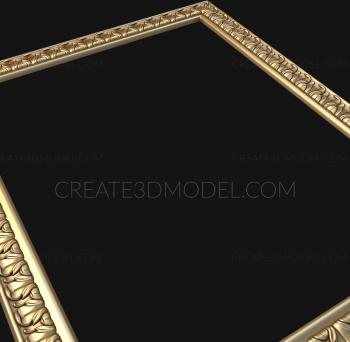 Baguette frame (RMB_0263) 3D model for CNC machine