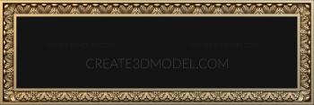 Baguette frame (RMB_0518) 3D model for CNC machine
