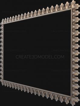 Baguette frame (RMB_0545) 3D model for CNC machine