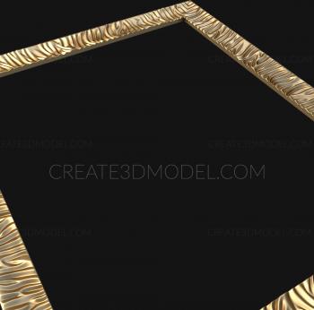 Baguette frame (RMB_0598) 3D model for CNC machine