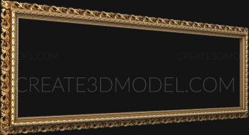 Baguette frame (RMB_0683) 3D model for CNC machine