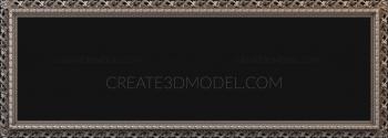 Baguette frame (RMB_0683) 3D model for CNC machine