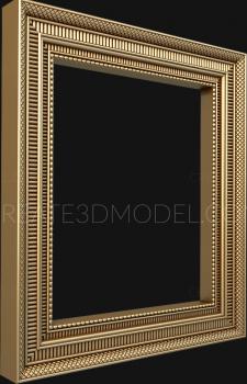 Baguette frame (RMB_0709) 3D model for CNC machine