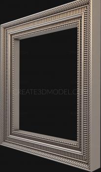 Baguette frame (RMB_0709) 3D model for CNC machine