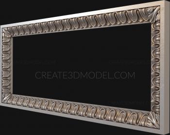 Baguette frame (RMB_0710) 3D model for CNC machine