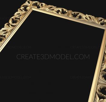 Baguette frame (RMB_0722) 3D model for CNC machine