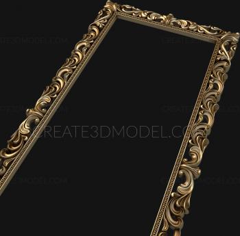 Baguette frame (RMB_0724) 3D model for CNC machine