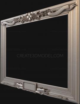Baguette frame (RMB_0725) 3D model for CNC machine