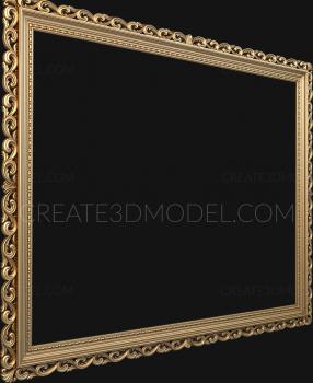 Baguette frame (RMB_0731) 3D model for CNC machine