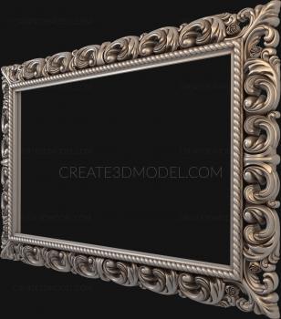 Baguette frame (RMB_0741) 3D model for CNC machine
