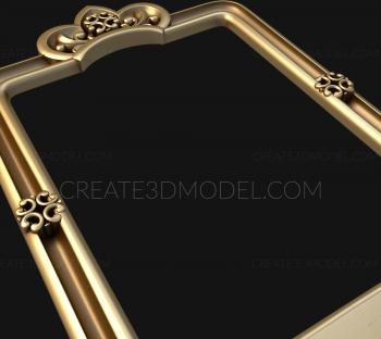 Church frame (RC_0049) 3D model for CNC machine