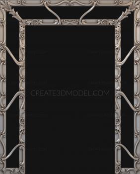 Floor frames (RN_0010) 3D model for CNC machine