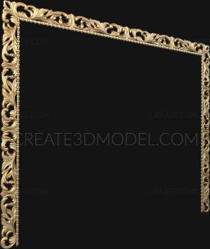 Floor frames (RN_0014) 3D model for CNC machine
