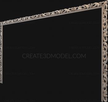 Floor frames (RN_0021) 3D model for CNC machine