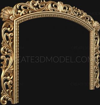 Floor frames (RN_0042) 3D model for CNC machine