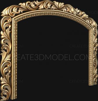 Floor frames (RN_0044) 3D model for CNC machine