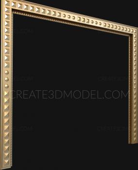 Floor frames (RN_0050) 3D model for CNC machine