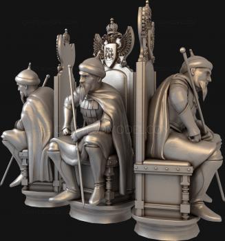 Chess (SHM_0123) 3D model for CNC machine