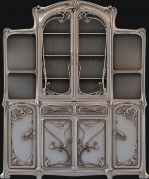 Cupboard (SHK_0015) 3D model for CNC machine