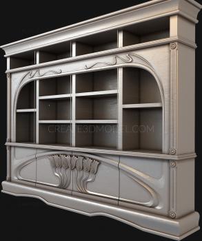 Cupboard (SHK_0020) 3D model for CNC machine