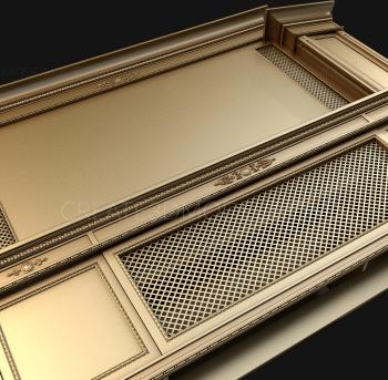 Cupboard (SHK_0062) 3D model for CNC machine