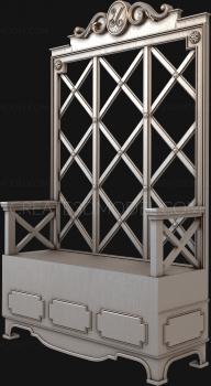 Cupboard (SHK_0067) 3D model for CNC machine
